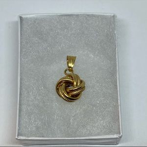 Solid 10kt Yellow Gold Pendant